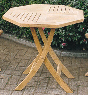 ティータイムも自慢のガーデンで『折り畳みテーブル』｜メーカー直送品